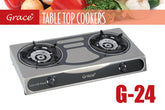 Grace G-24 Gas Stove Heavy Duty with Extra fine Material